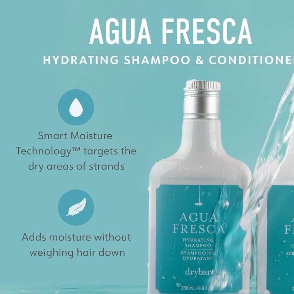 NWT DRYBAR Aqua Fresca Shampoo